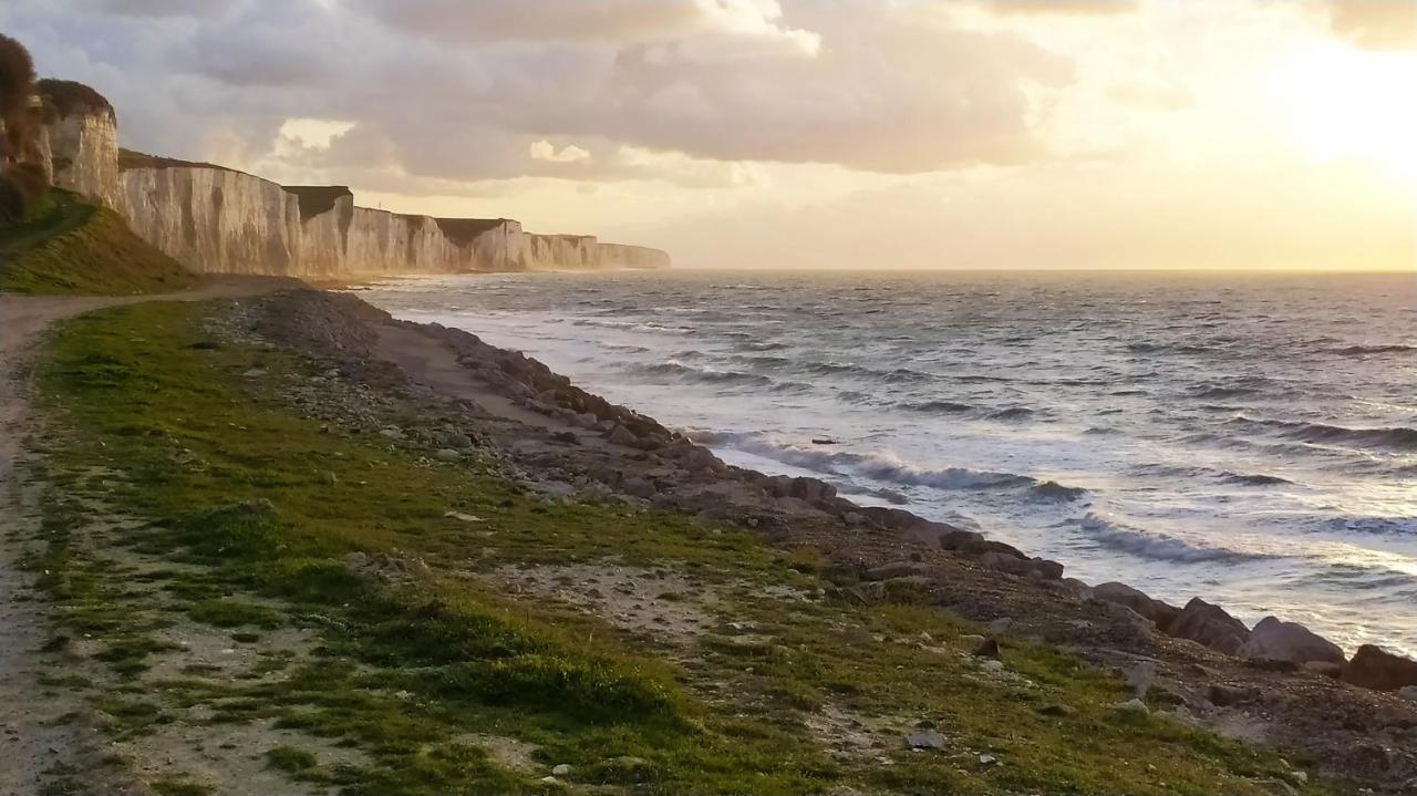 Le clapotis de l'Ô, calme, balcon sur la mer, à 2 h de Paris Ault Exterior foto