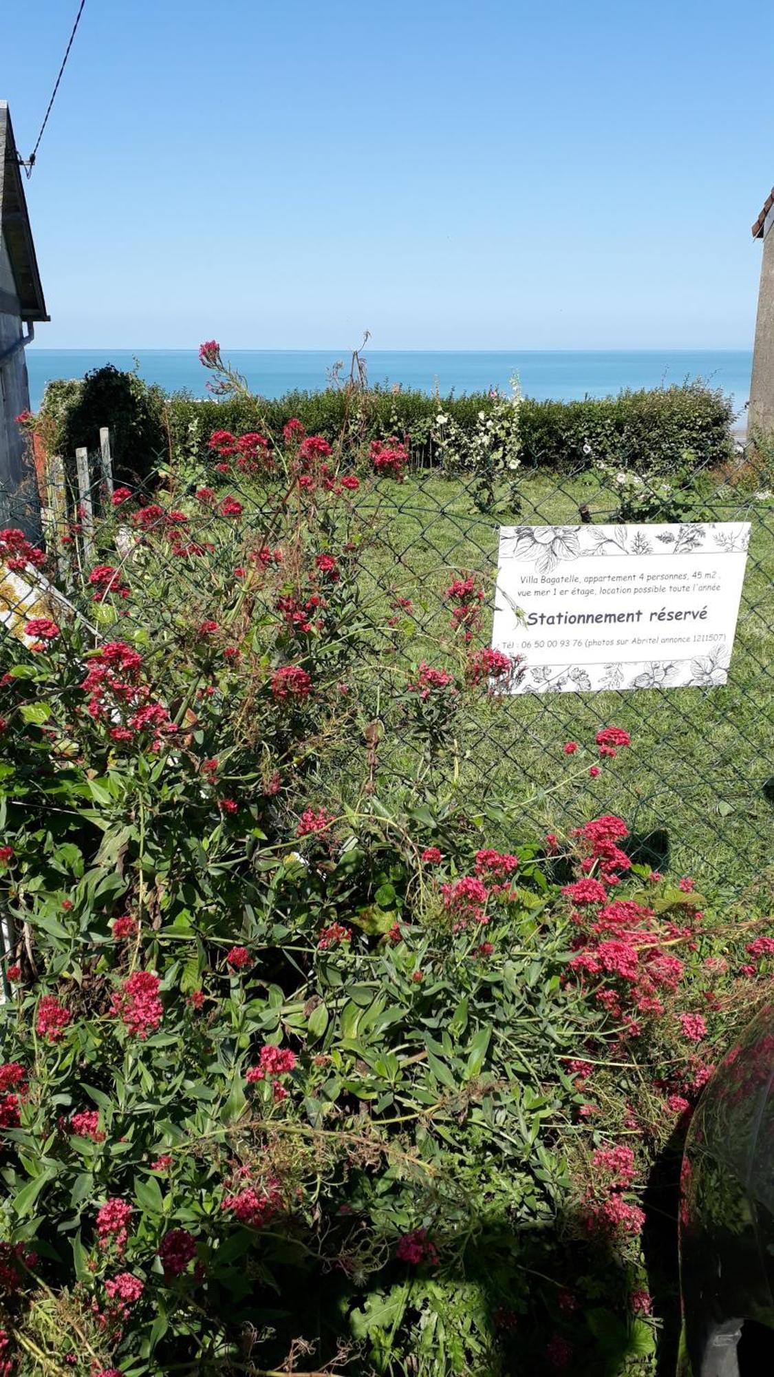 Le clapotis de l'Ô, calme, balcon sur la mer, à 2 h de Paris Ault Exterior foto