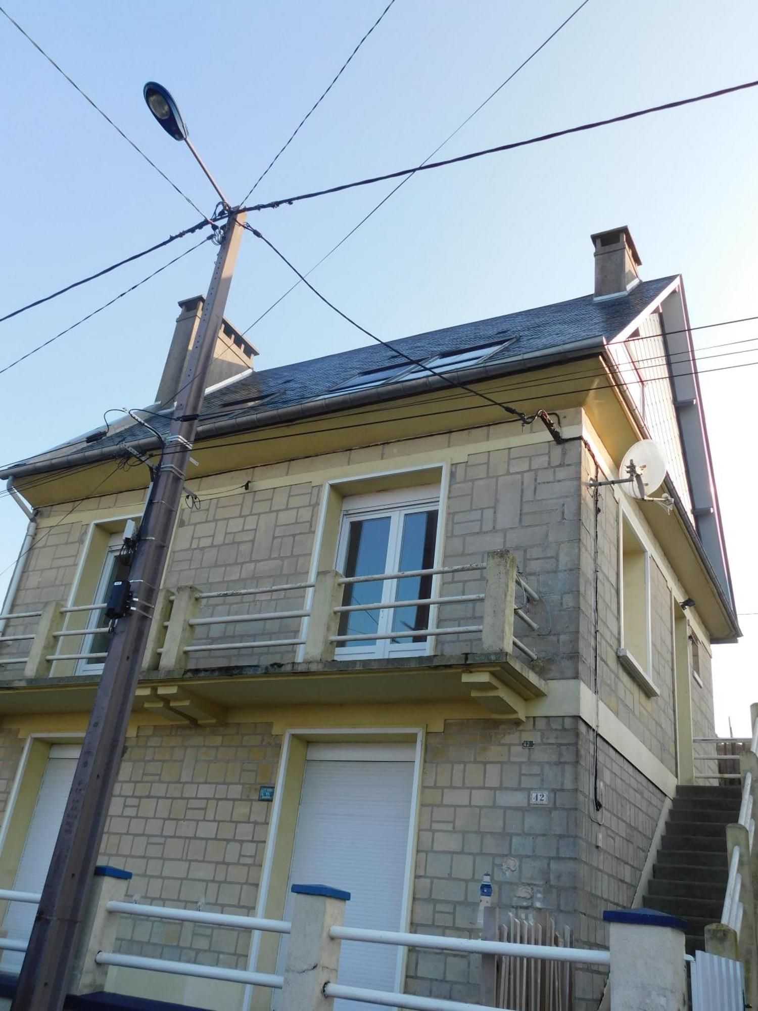 Le clapotis de l'Ô, calme, balcon sur la mer, à 2 h de Paris Ault Exterior foto