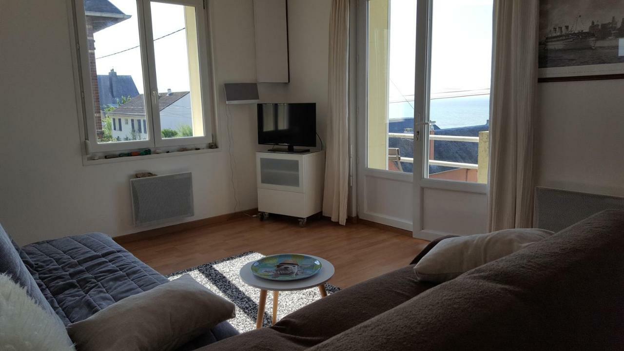 Le clapotis de l'Ô, calme, balcon sur la mer, à 2 h de Paris Ault Exterior foto