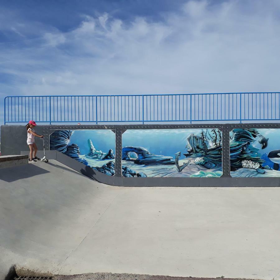 Le clapotis de l'Ô, calme, balcon sur la mer, à 2 h de Paris Ault Exterior foto
