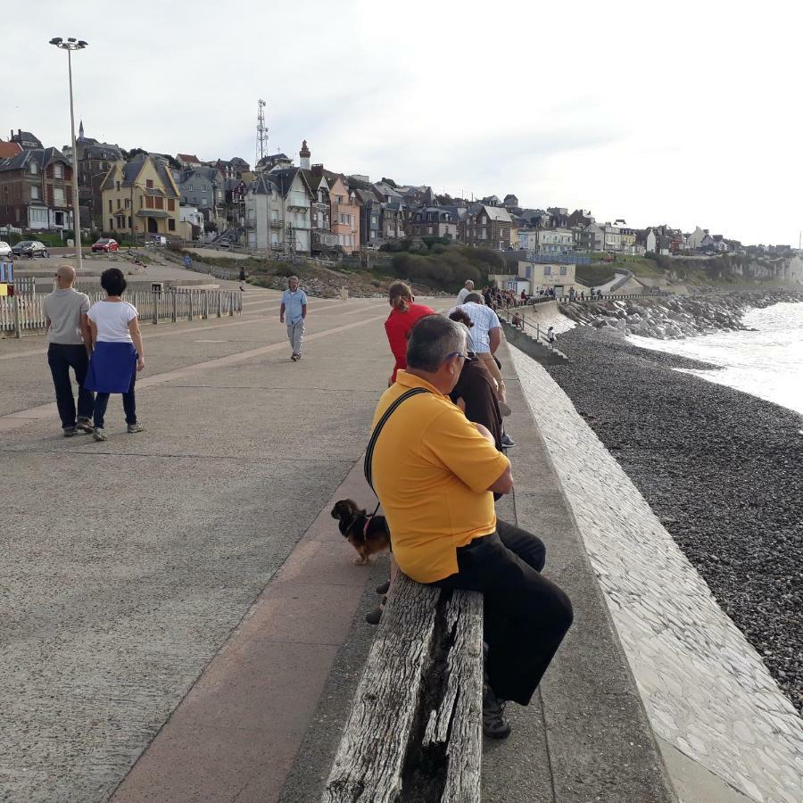 Le clapotis de l'Ô, calme, balcon sur la mer, à 2 h de Paris Ault Exterior foto